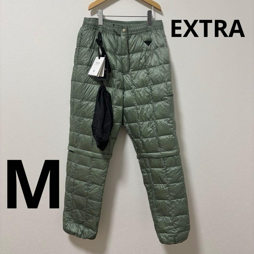 新品】TAION タイオンエクストラ ダウンパンツ オリーブ 2way M - メルカリ