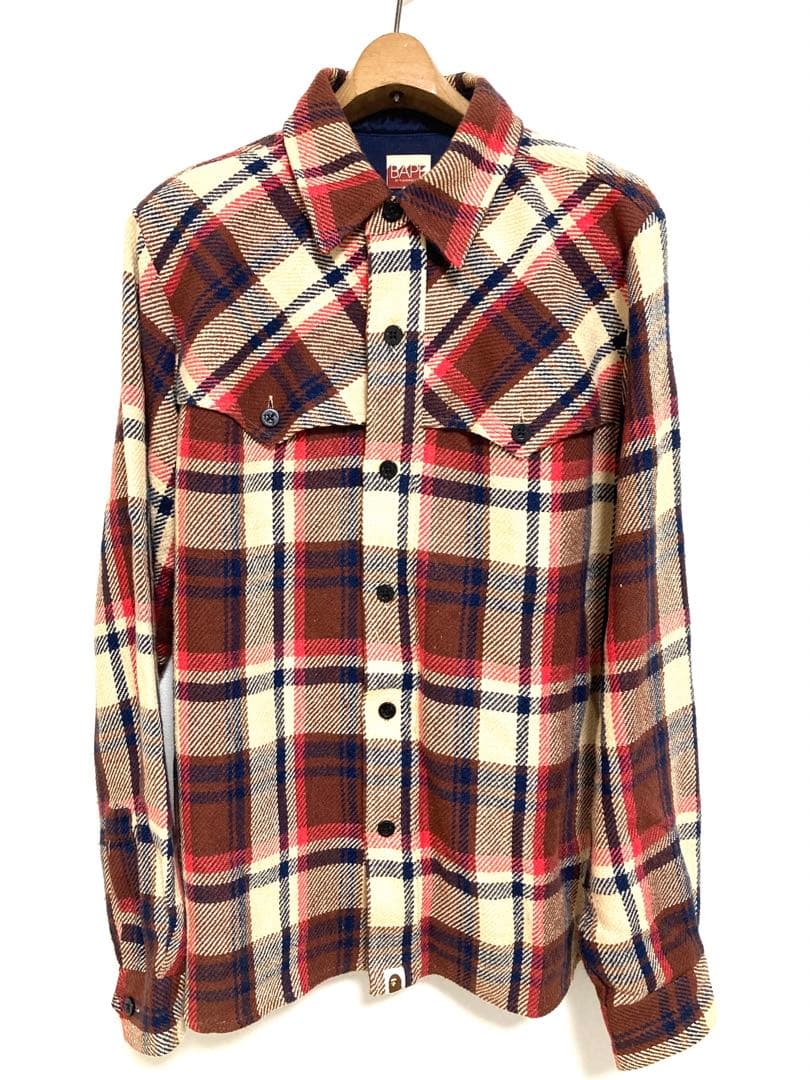 APE ラブジェネチェック シャツ 木村拓哉 キムタク supreme SMAP