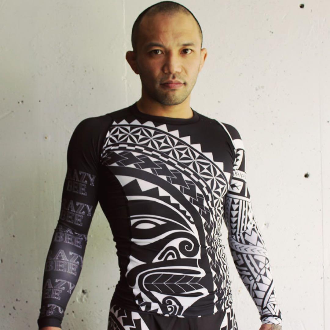 新品☆山本KIDクレイジービー長袖ラッシュガードLサイズ格闘技 - メルカリ