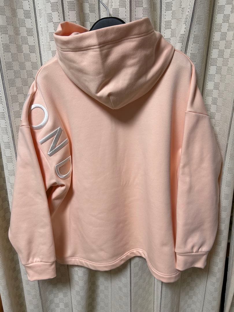 新品！クールカレアン カジュアル ピンク パーカー フード付き