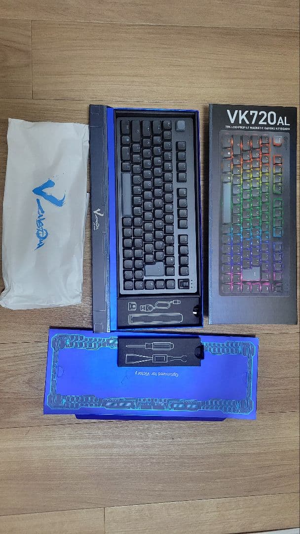 ゲーミングキーボード TK-VK720ALBK ブラック 有線 日本語配列 - メルカリ