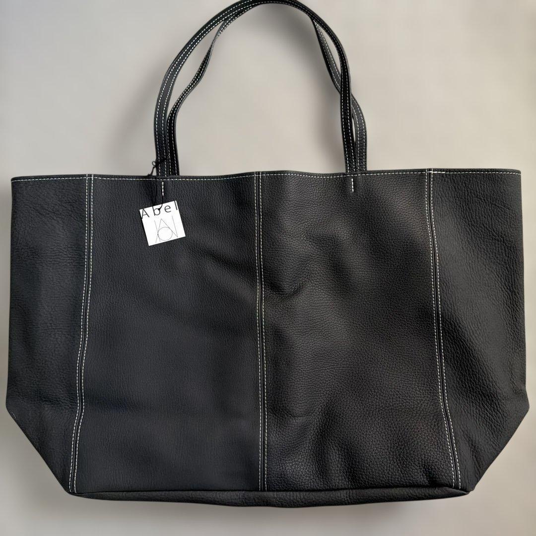 abel アベル　トートバッグ レザー　ブラック NEW＞ Leather mini tote – Abel Official Online Shop