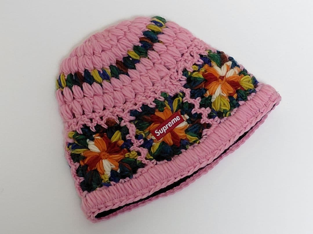 【極美品】 Supreme　Crochet　Beanie　フラミンゴピンク 中古・古着通販】Supreme (シュプリーム) Crochet Beanie ピンク