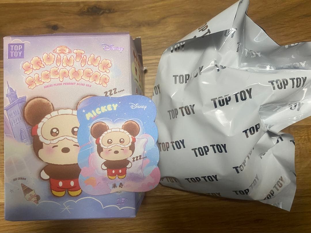 TOPTOY ディズニー スリープウェアシリーズ ミッキー ルー 2点セット