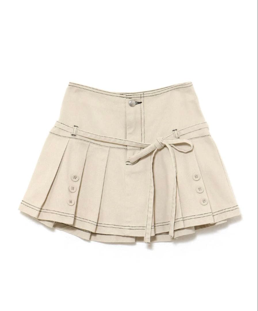 ANDMARYアンドマリー☆ Kika button mini skirt - メルカリ