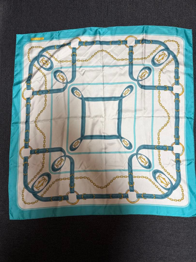 カルティエ チェーンデザイン スカーフ - メルカリ