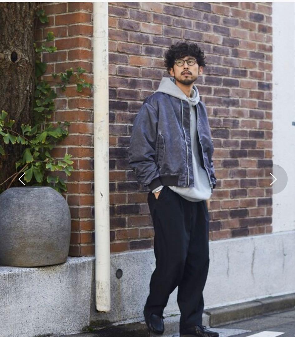 ヴィンテージ加工 ショートMA-1ジャケット/ミリタリージャケ/フライト 短丈