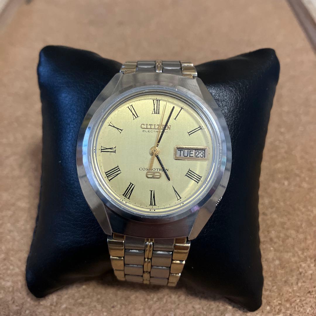 シチズン コスモトロン デイデイト 稼動品