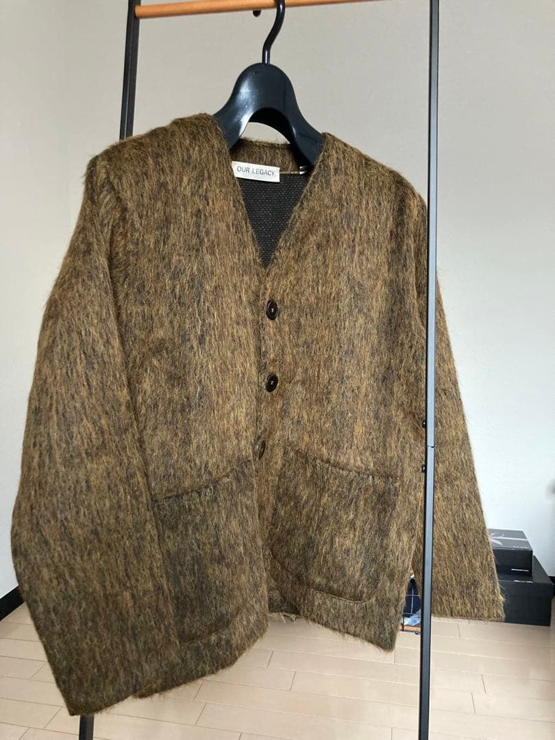 our legacy モヘアカーディガン 44