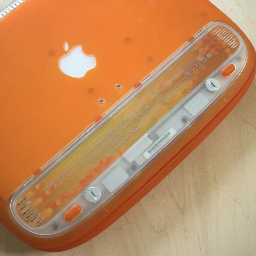 Apple iBook G3 クラムシェル タンジェリン 起動OK / オレンジ