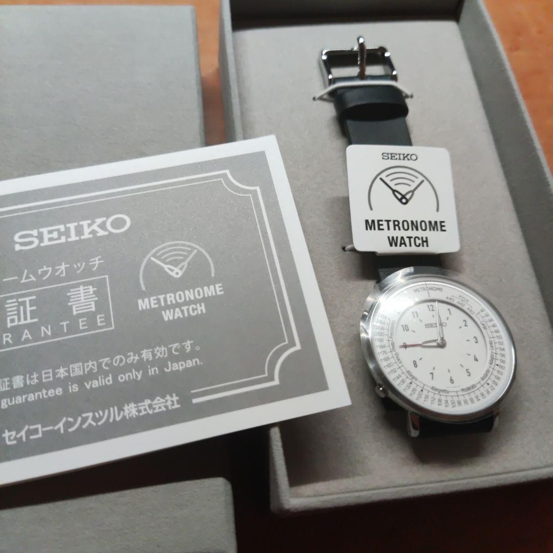 メトロノームウォッチ SEIKO METRONOME WATCH SMW006A - メルカリ