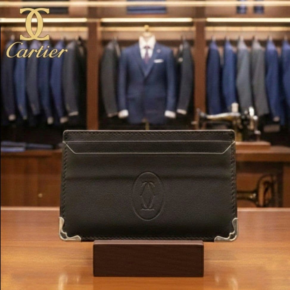 ✨️未使用✨️カルティエ Cartier カードケース ブラック レザー