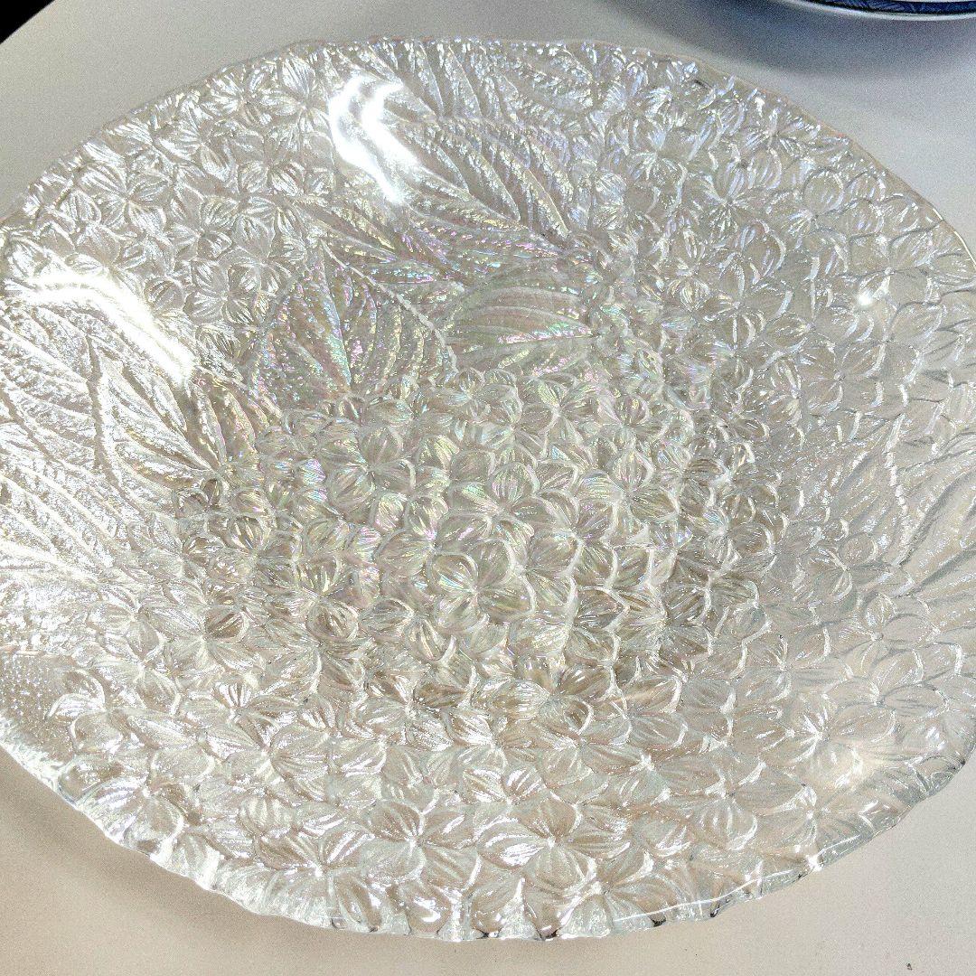 HOYA クリスタルガラス 大皿 盛皿 - メルカリ