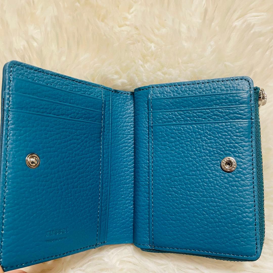 茉*花様 【美品】russet 二つ折り財布 モノグラムプレート - メルカリ