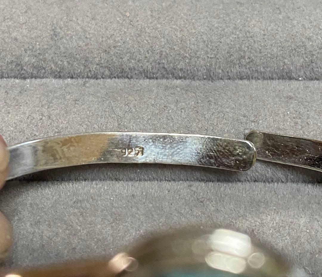 ラリマー バングル sv925 - メルカリ