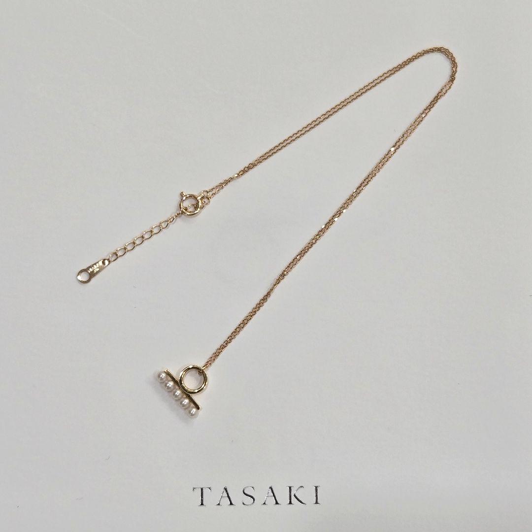 タサキ TASAKI バランス チャーム ペンダント ネックレス YG - メルカリ