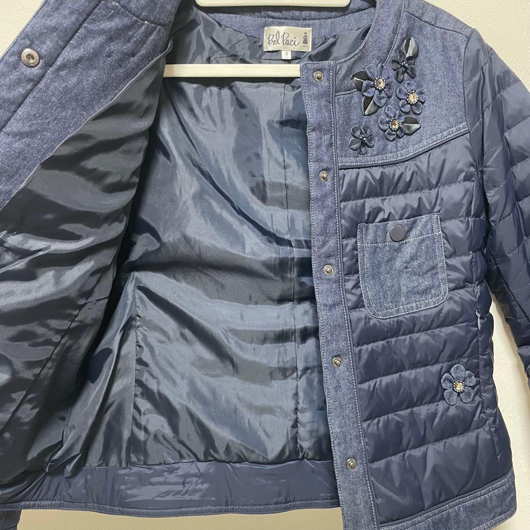 BelPaci ベルパーチ ダウン 羽織り 大きめサイズ