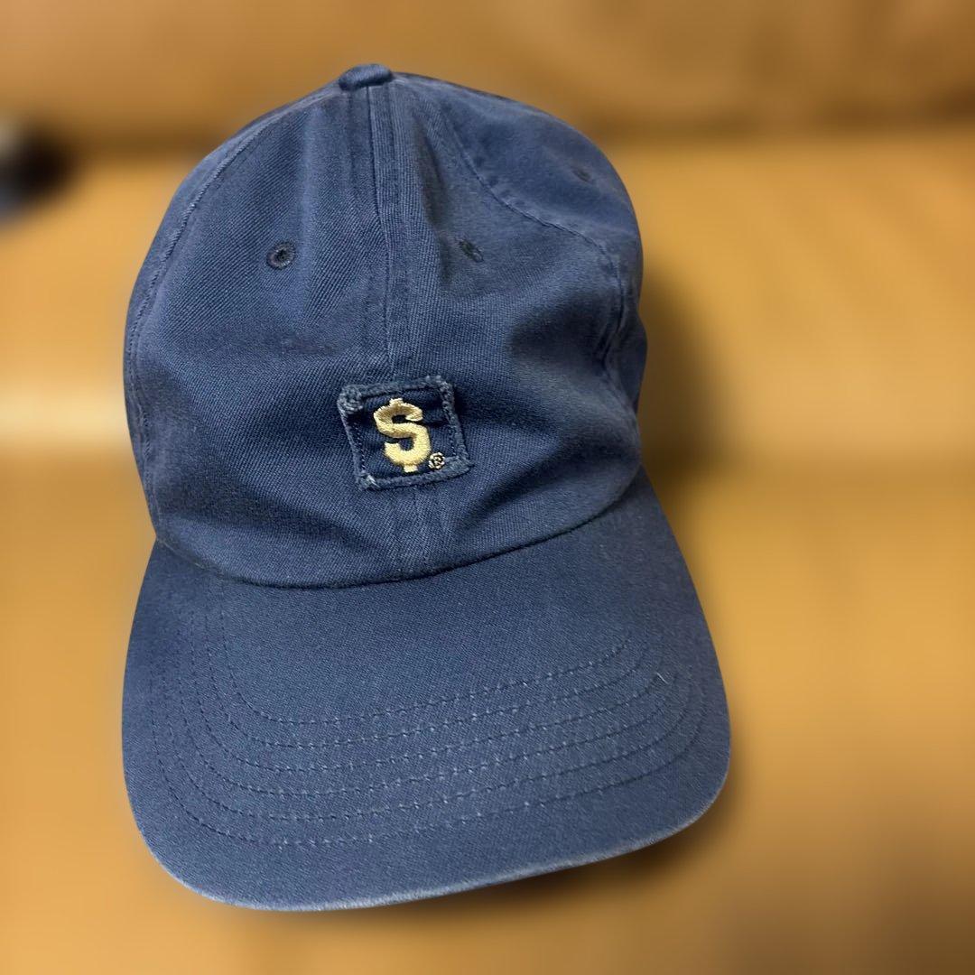 SUPREME ネイビー ベースボールキャップ