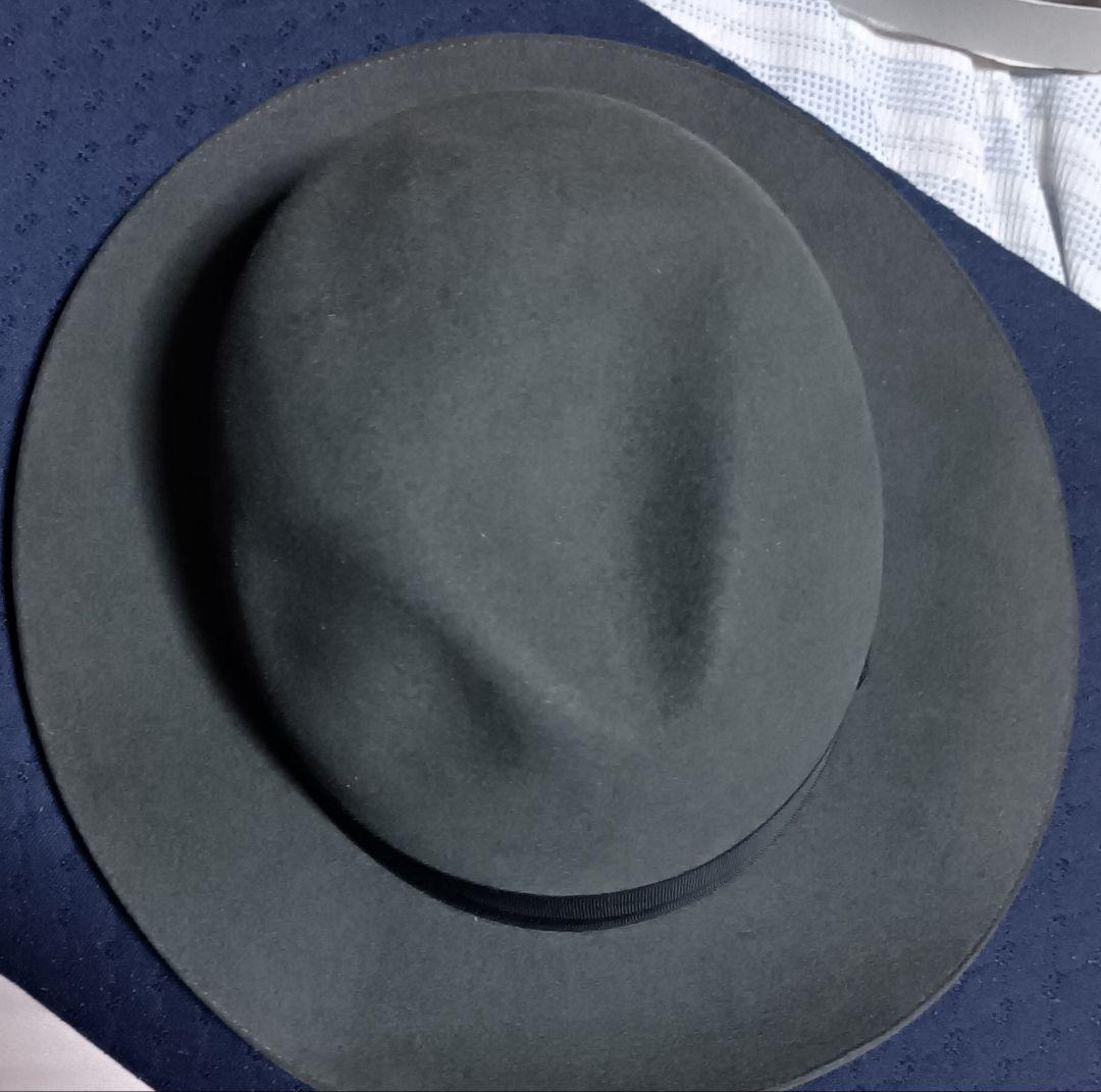 Tesi メンズ　フェルト中折れ帽　ブラック 58cm イタリア製 ボルサリーノ 楽天市場】Borsalino ボルサリーノ 中折れハット フェルト帽 秋 冬