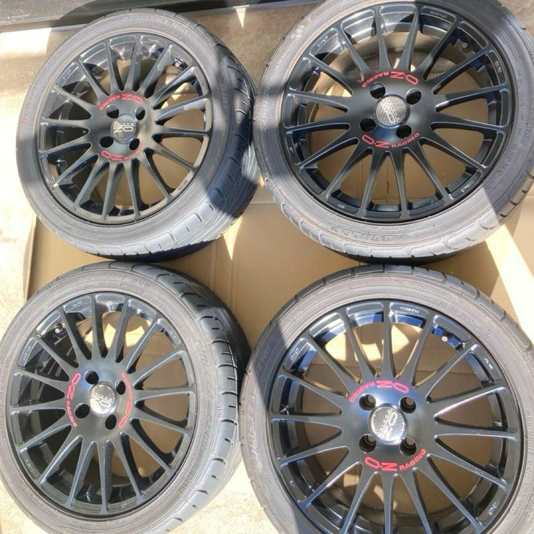 【専用①】OZ Racing☆17インチ アルミホイール OZ Racing Superturismo LM アルミホイール 4本セット 17インチ 7x17J