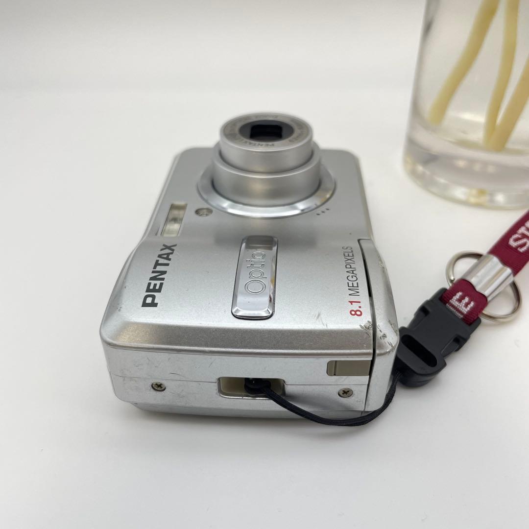 スマホ転送OK✨PENTAX Optio E40✨動作確認済 単三電池 可愛い♪