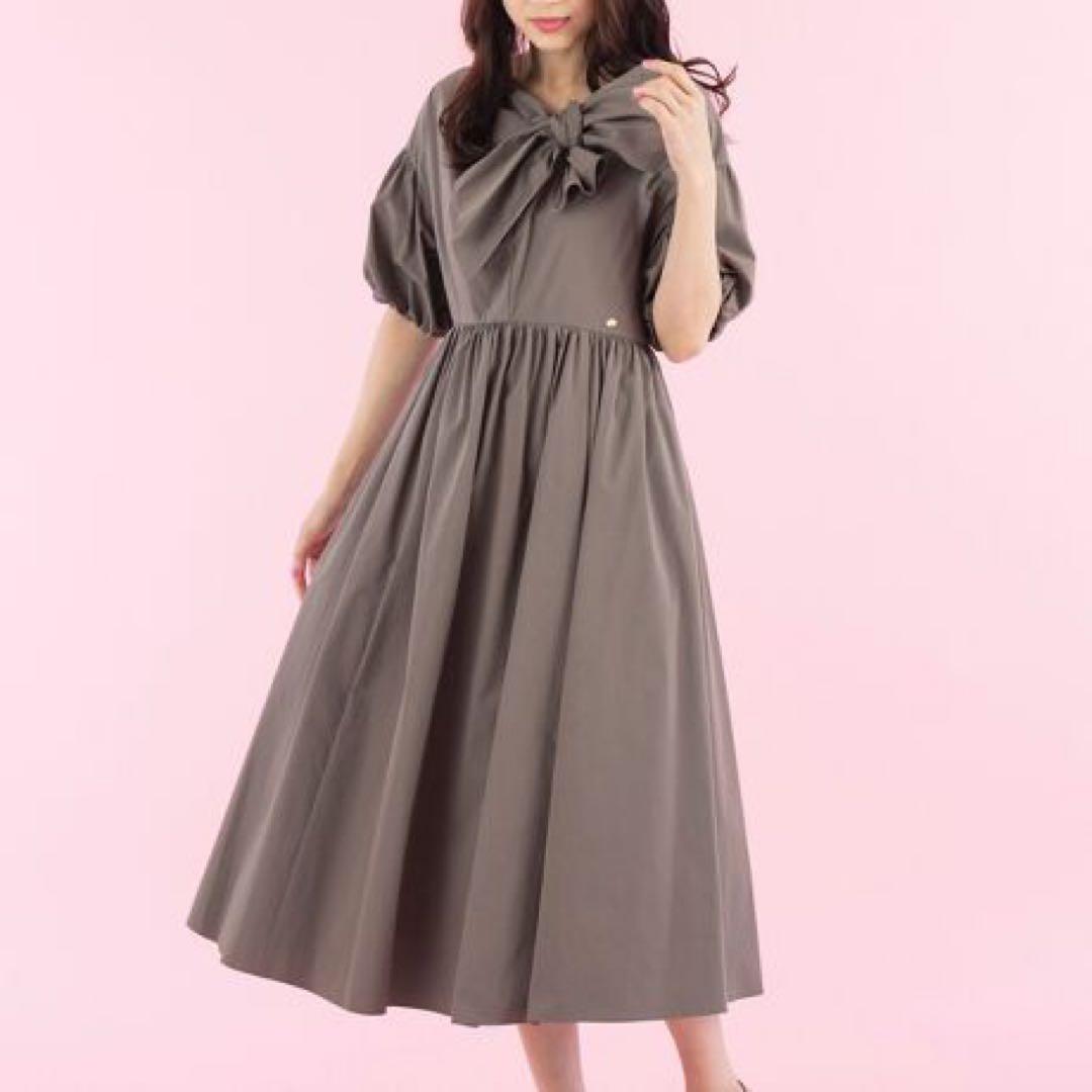 定価29,700円 未使用 ローズティアラ リボン ワンピース 42 - メルカリ