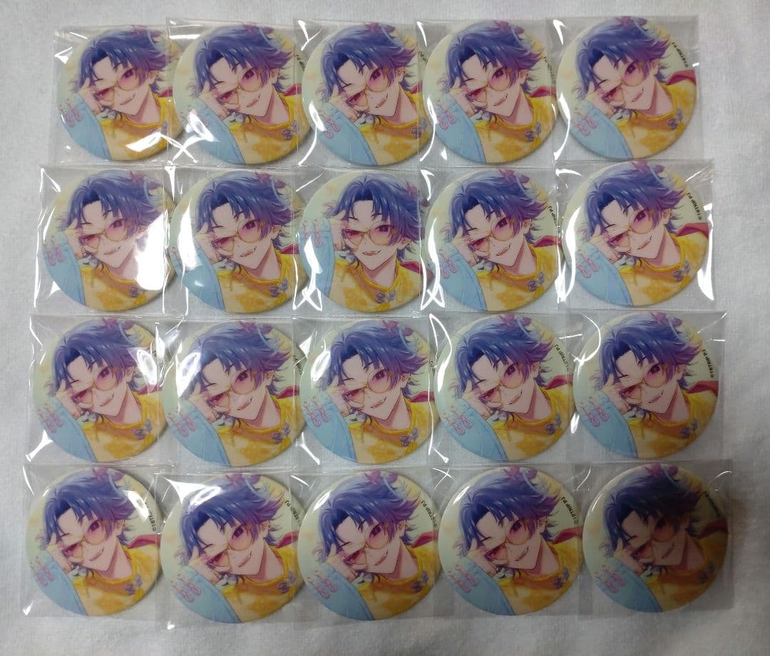 【限定値下げ】エイトリ 子タろ 缶バッジセット エイトリ スクエア缶バッジ 夜半子タろ - メルカリ