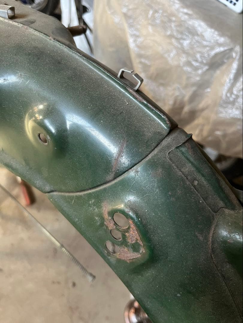 スーパーカブ c50フレームフロントフォーク付き - メルカリ