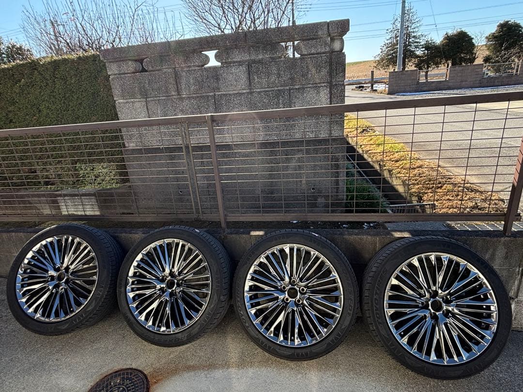 【蒼】 ヴァルド(WALD) ジェニュインライン F-001 国産車】ジェニュインライン F001 タイヤ&ホイール4本セット – WALD