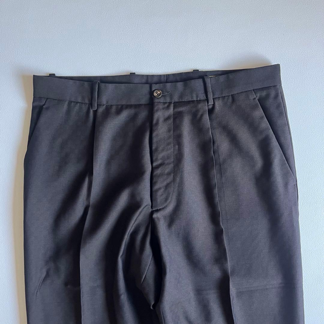 美品 ヴェルサーチ スラックス パンツ ウール ジャガード チェック 希少柄