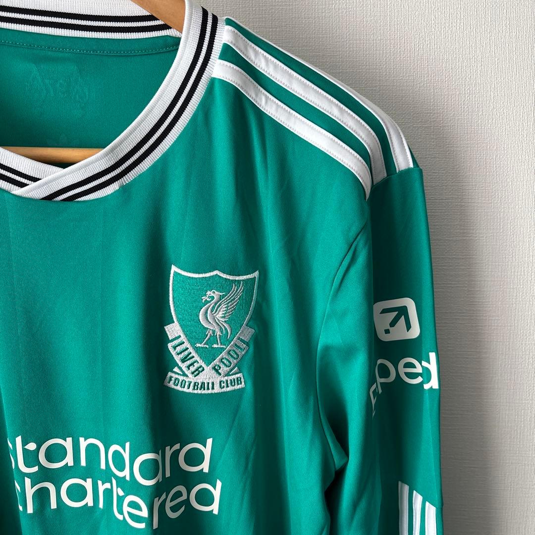 美品リバプール ユニフォーム ロンT 長袖 3rd アディダス L - メルカリ