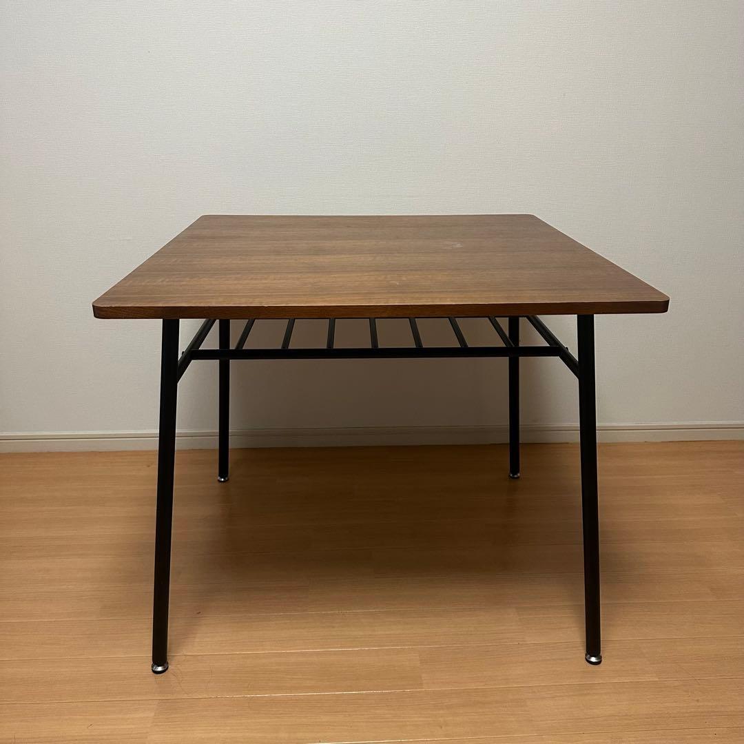 たのメル便or直接引き取り】ニトリ ブラウン 正方形ダイニングテーブル