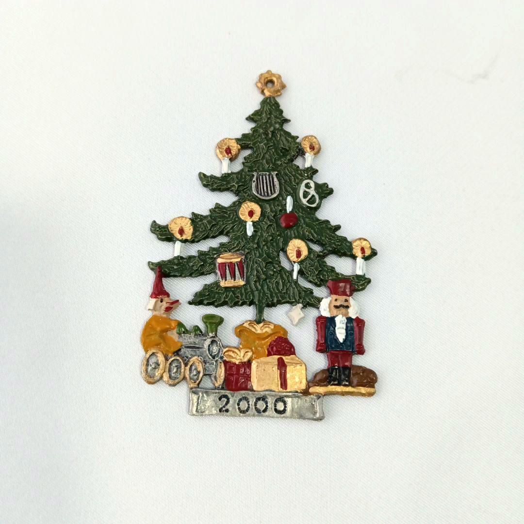 ドイツの錫飾り 錫オーナメント クリスマスツリー 2000年