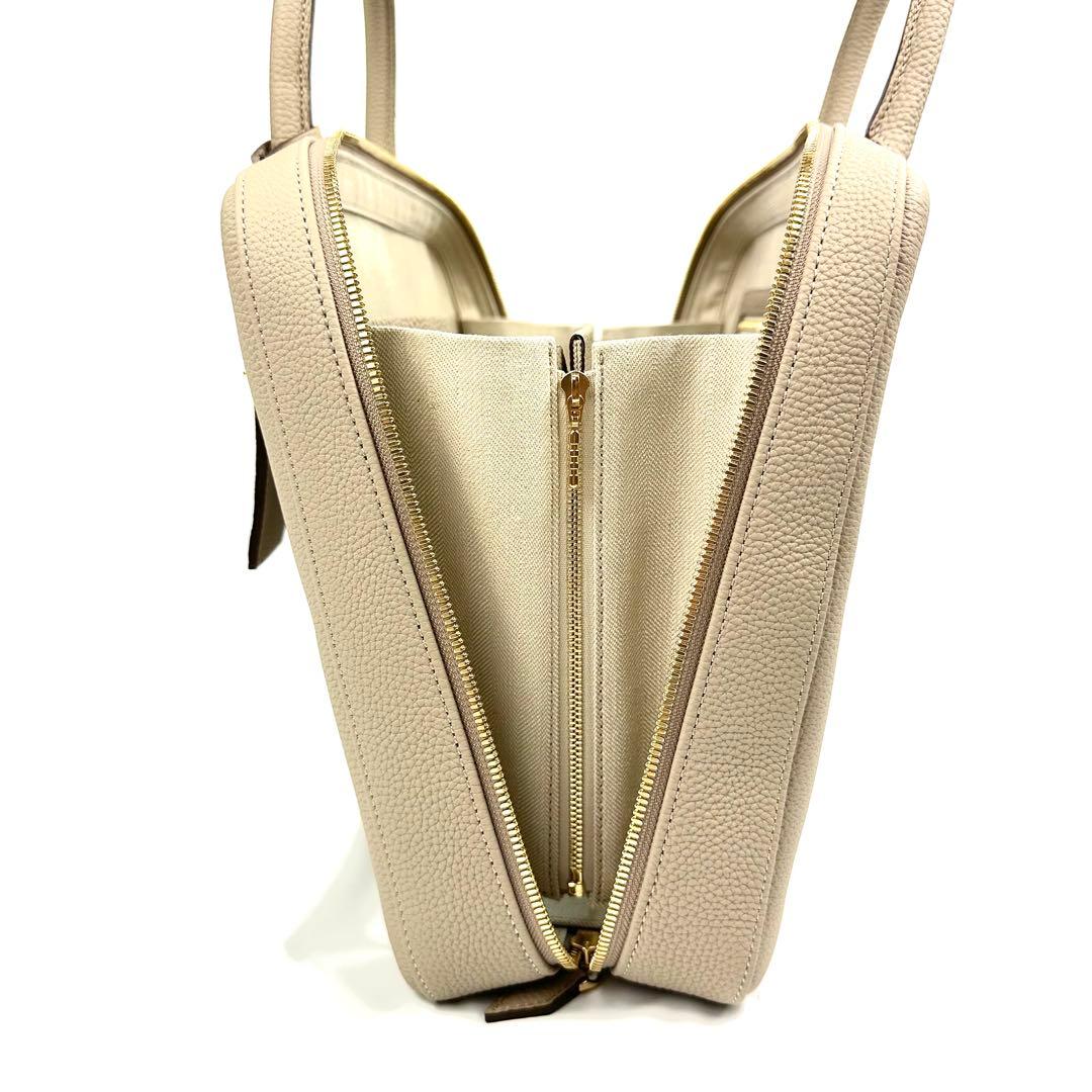 専用】 大峽製鞄 ゲント ピッコラ スリムキャリーオール ライトグレー