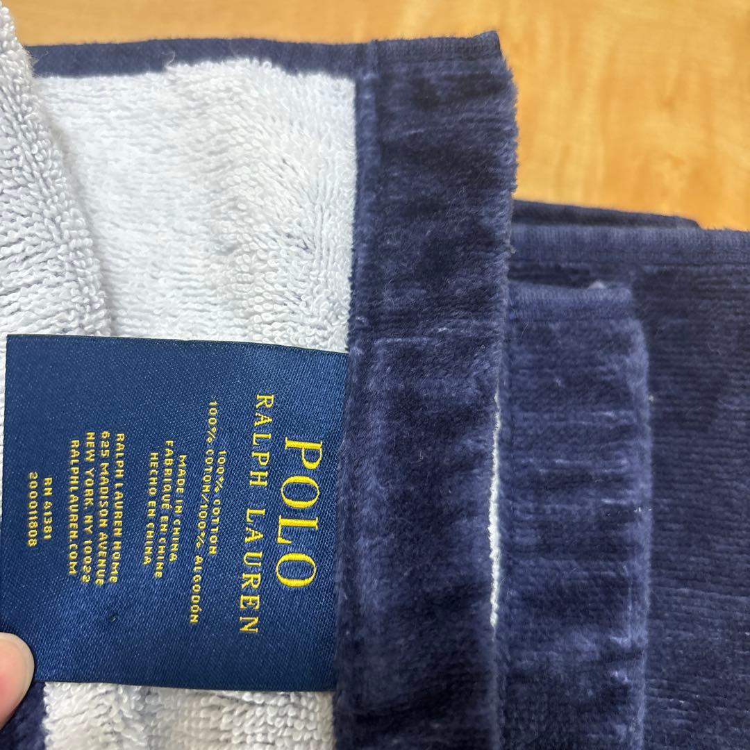 ポロ ラルフローレンUSAFLAG ビーチタオル 大判 バスタオル