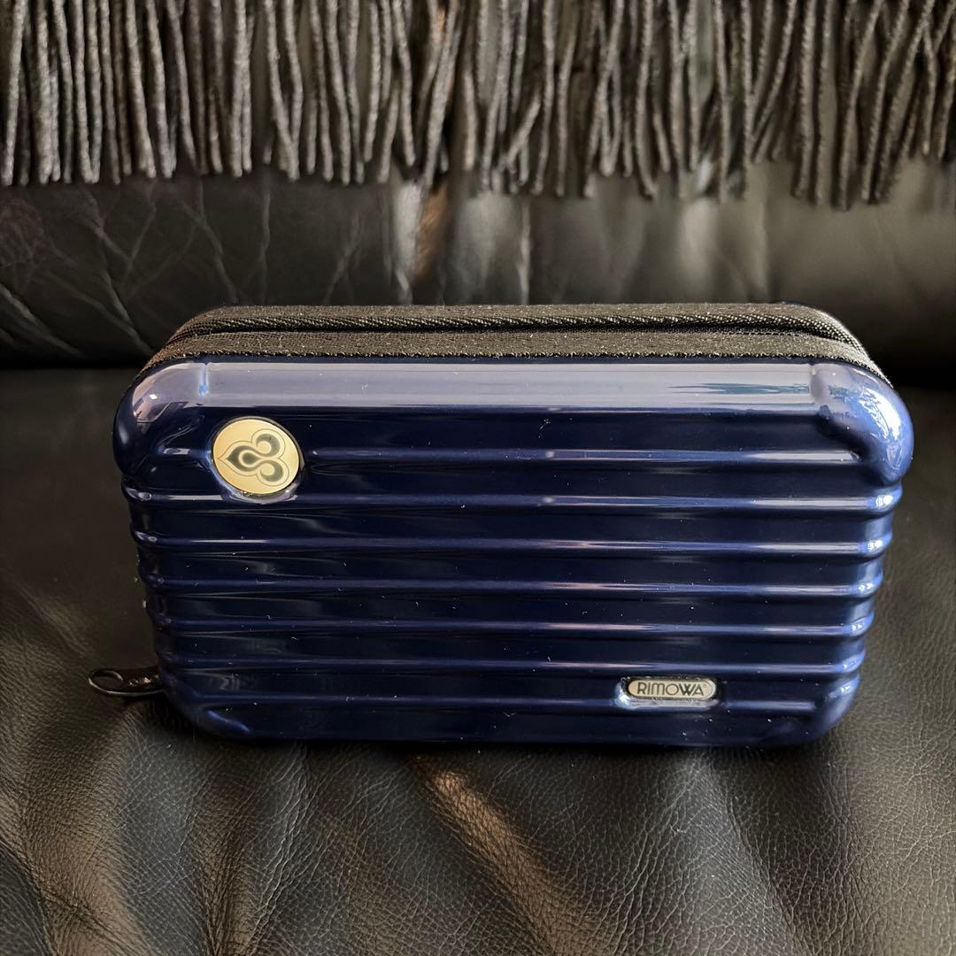 RIMOWA トラベルポーチ ネイビー - メルカリ