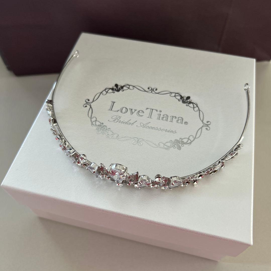 LoveTiara シルバー ティアラ - メルカリ