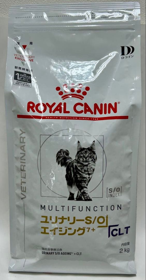 ロイヤルカナン 猫用 ユリナリーS/O エイジング7+ CLT 2kg 1袋 - メルカリ
