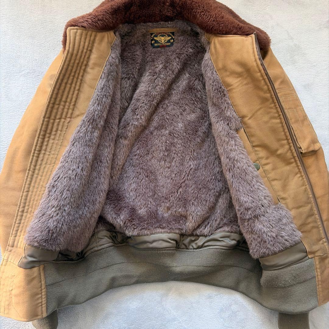 SKULL FLIGHT B-15A フライトジャケット サイズ38 - メルカリ