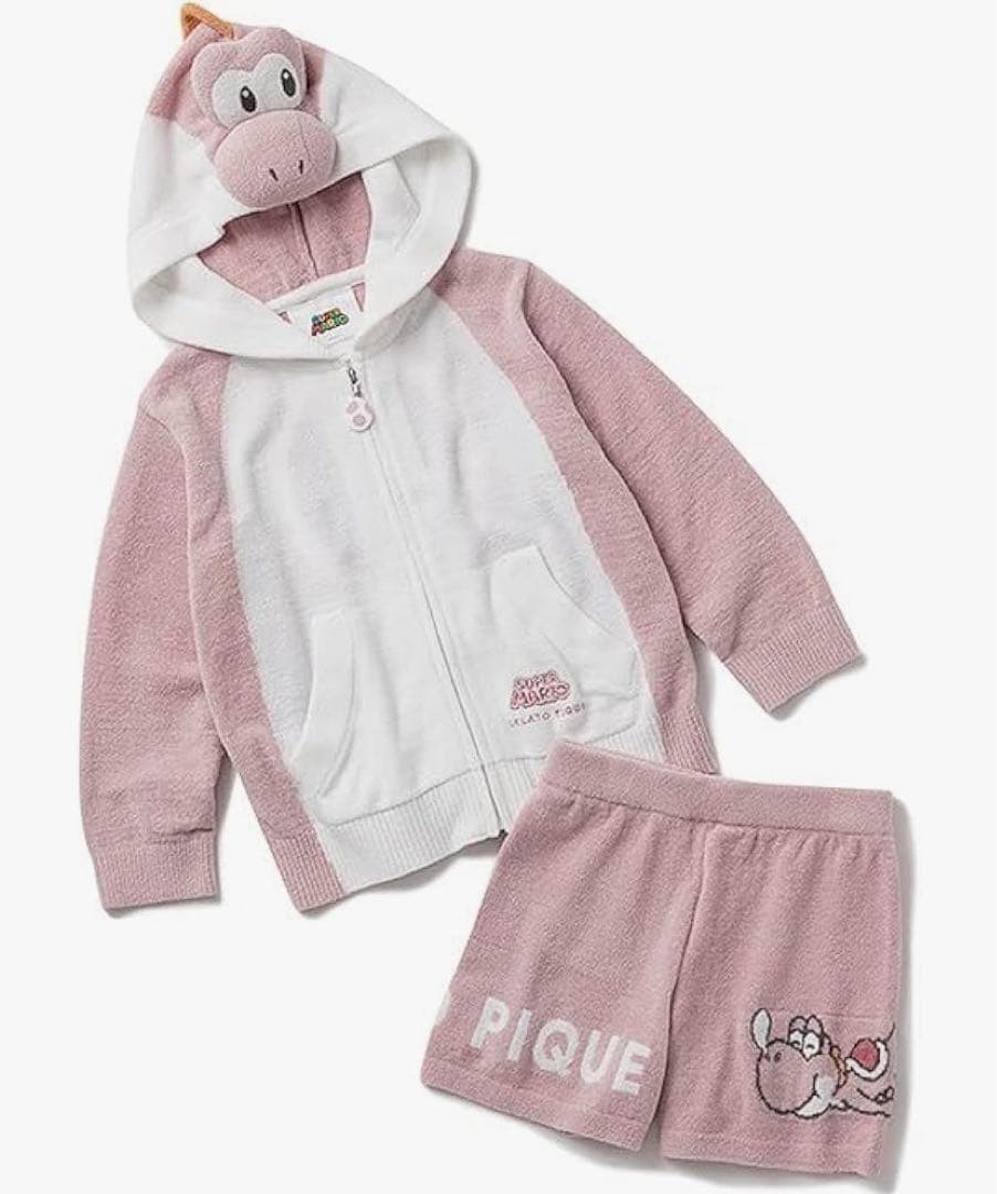 ジェラートピケ ヨッシー セットアップ キッズS110〜120 - メルカリ