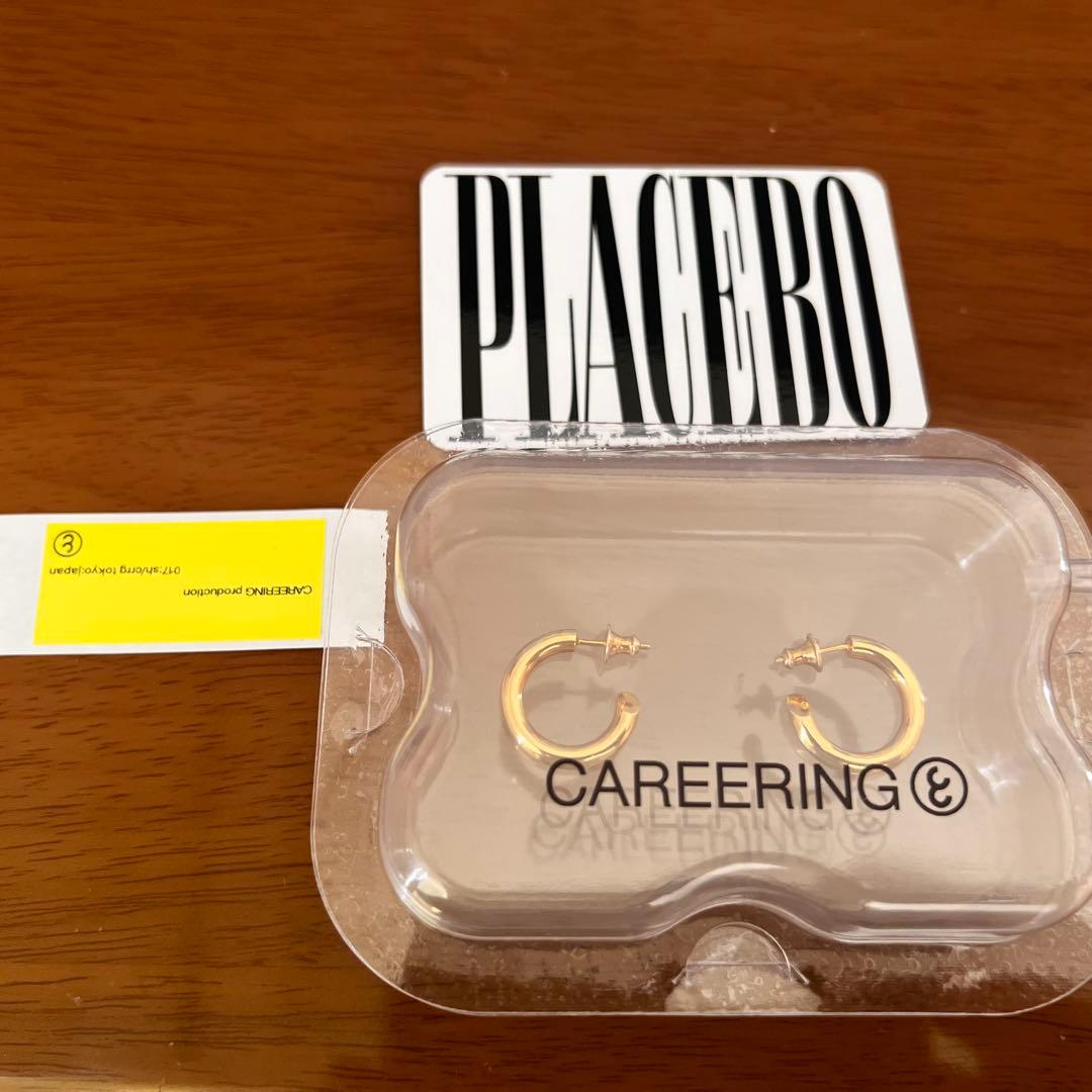 CAREERING PLACEBO 501 ゴールド フープピアス CAREERING PLACEBO MIRROR 501 フープピアス｜トゥモローランド 公式通販
