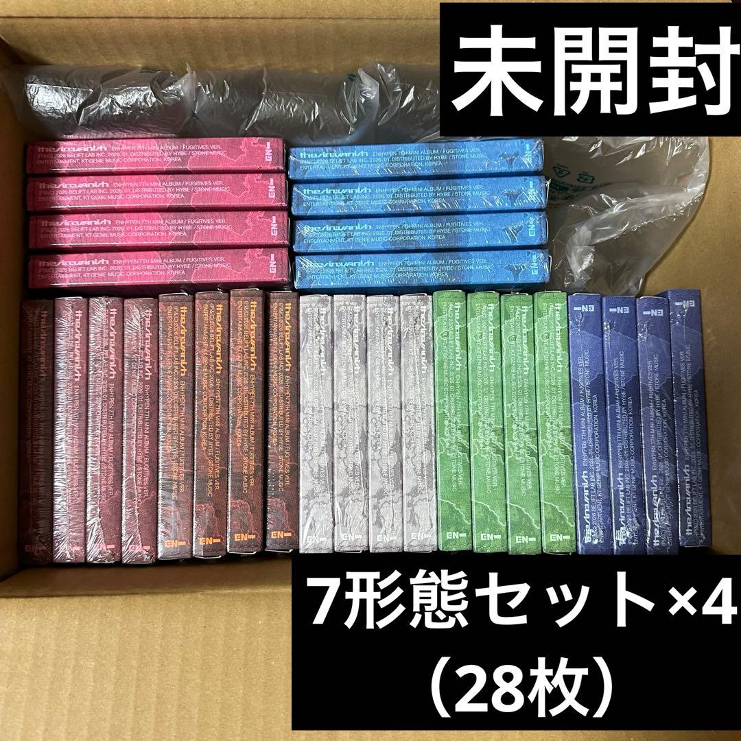 【7形態×4】未開封　FUGITIVES Ver. ENHYPEN enhypen_mini7_fugitives.jpg