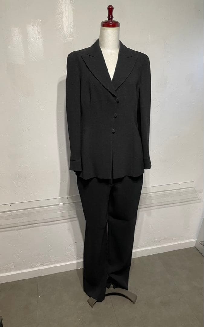 2001年製 ジョルジオアルマーニ 黒ラベル セットアップ スーツ 42 稲垣啓太が惚れ込んだジョルジオ アルマーニのオーダースーツ。あなた
