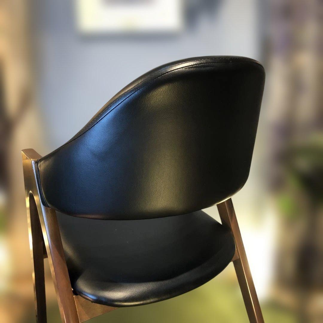 L1 スタイリッシュモダン 北欧ST ショートアームチェア