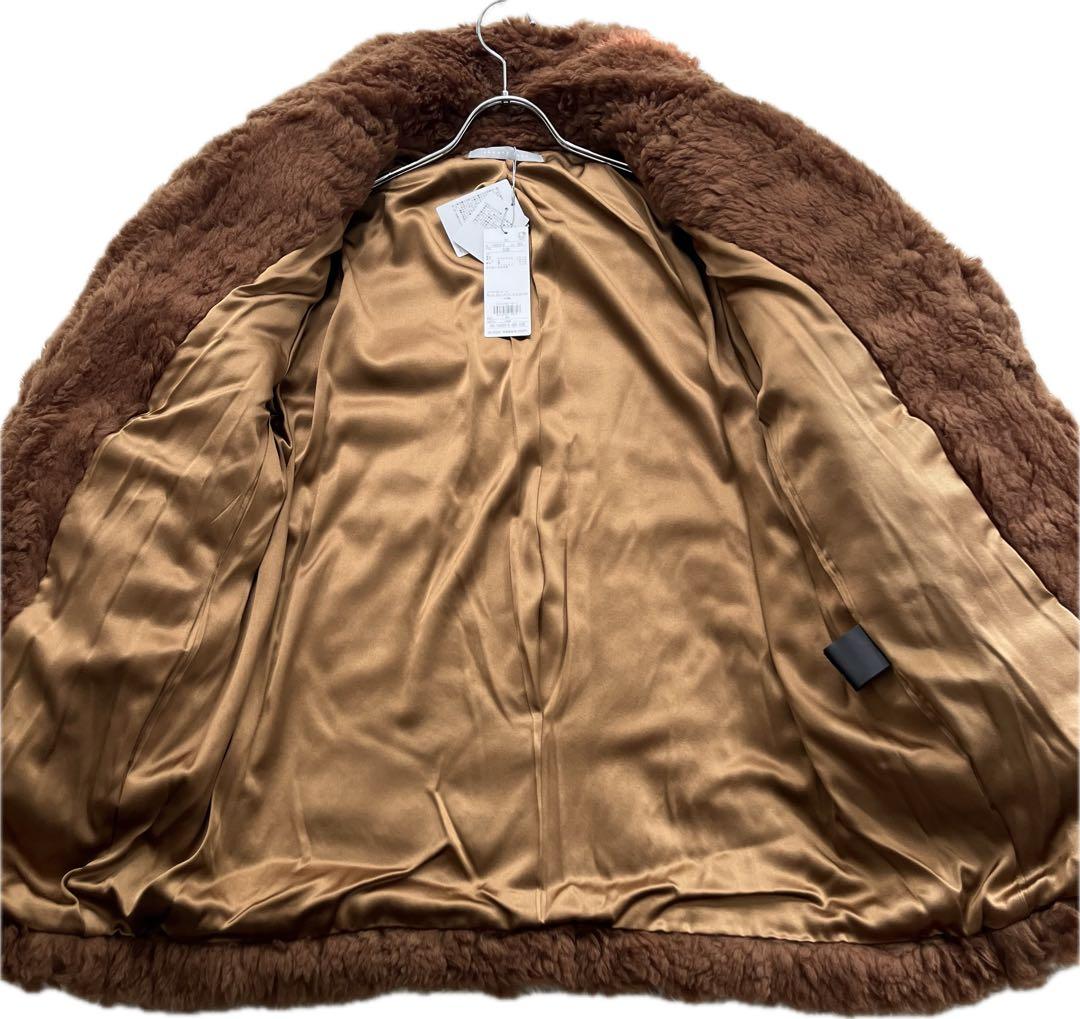 新品タグ付き】セオリーリュクス テディベアコート ボアコート ファー