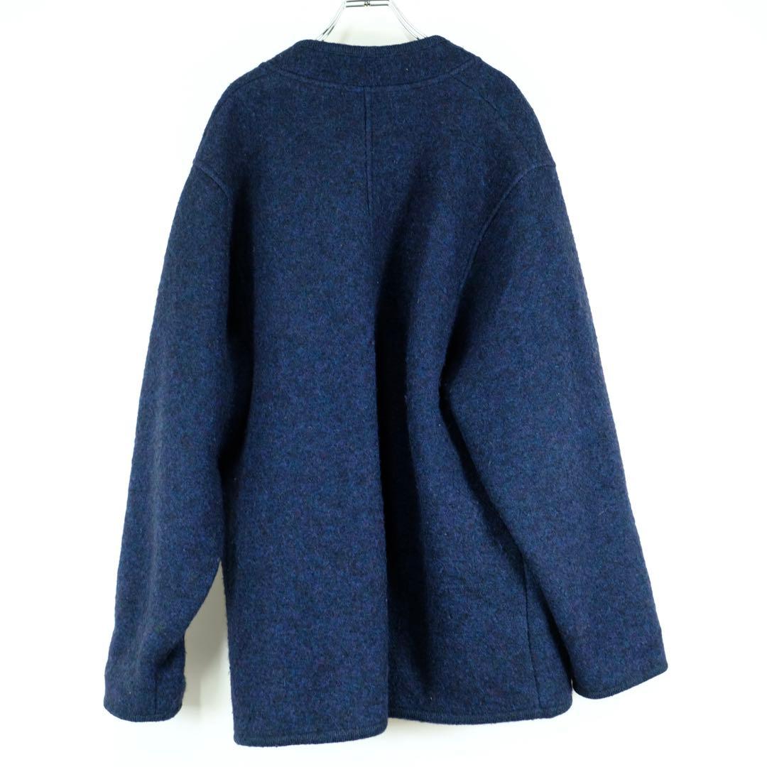 オーストリア製 GEIGER ガイガー 圧縮ウール チロリアンジャケット 紺