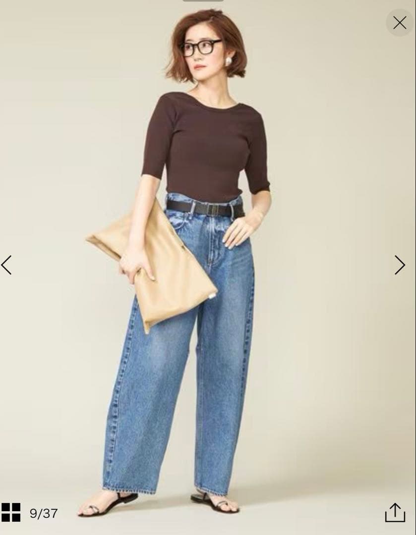 別注upper hights for conteデニムワイドパンツ DEUX2 - メルカリ