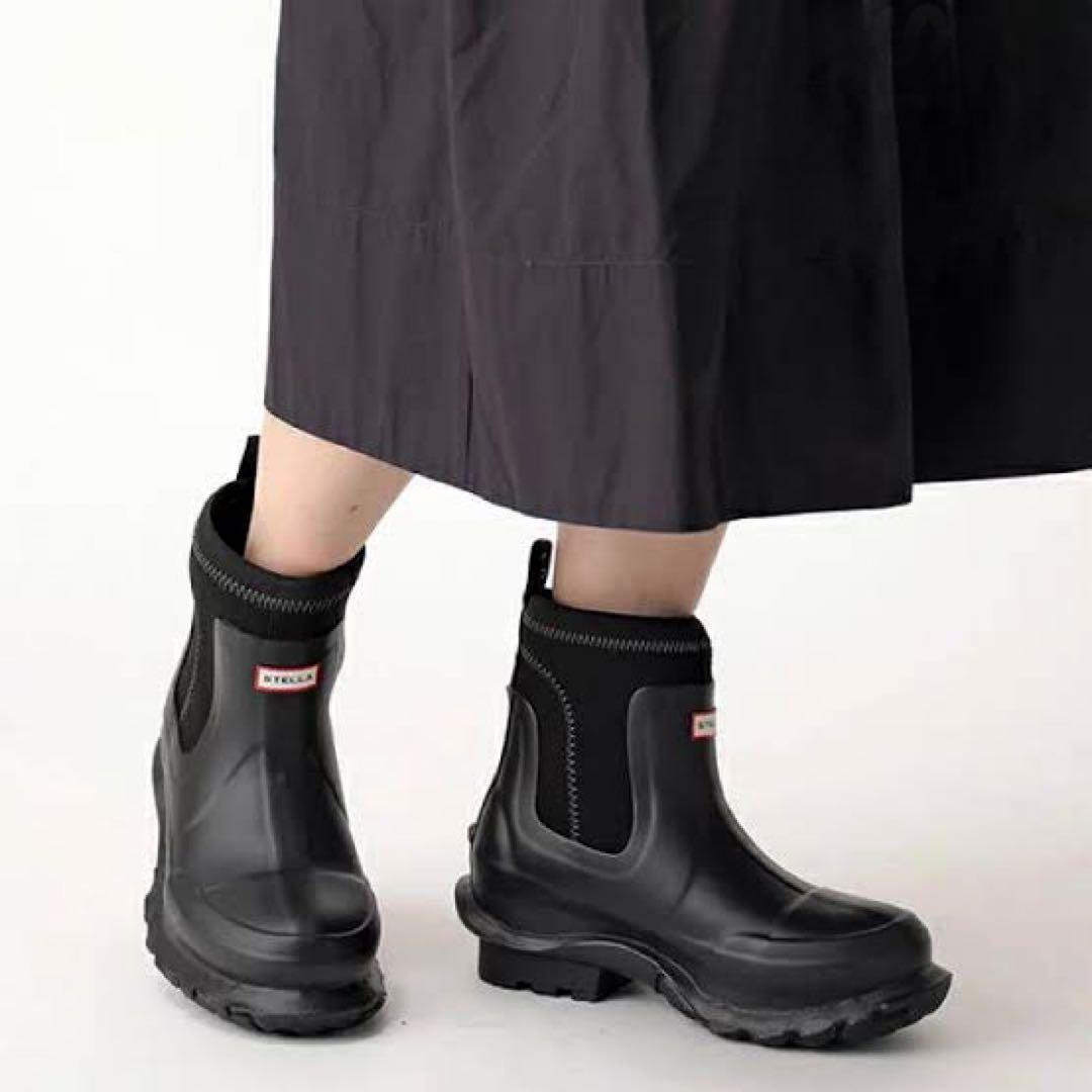 ステラマッカートニー ハンター レインブーツ UK3 EU36 美品 - メルカリ