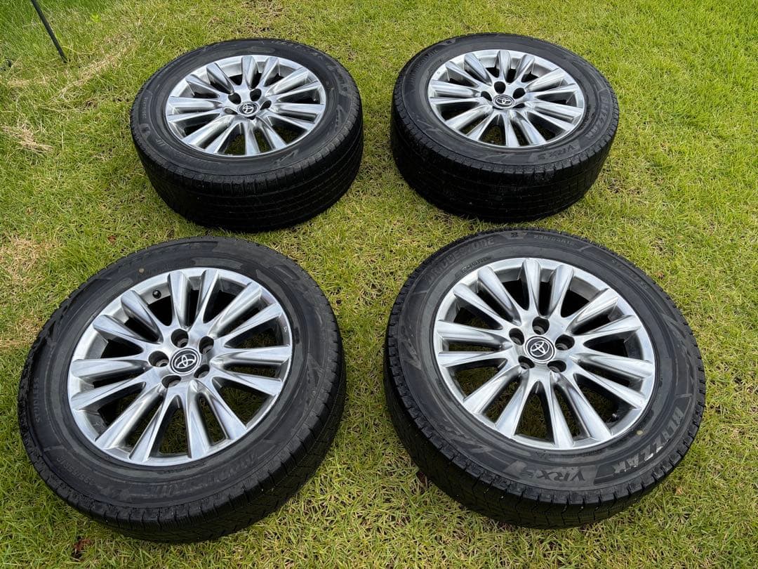 【kz-1】【3/4】トヨタ 18インチ スタッドレス・ホイール Ice X 新品 40系アルファード/ヴェルファイア用 スタッドレスタイヤ