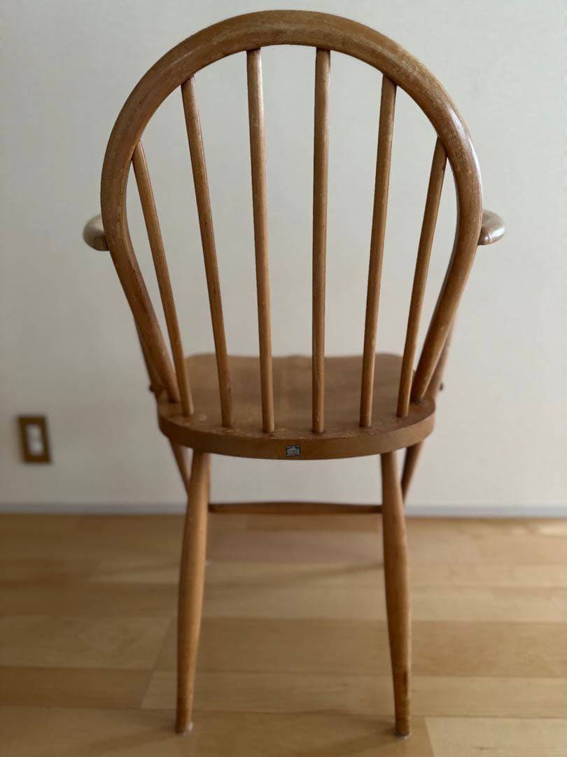 fiat lux様専用 イギリスアンティークercolフープバックアームチェア